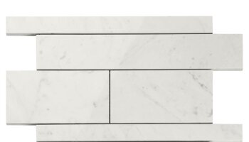 Lithe Railroad Mosaic Marble Look Tile 11.41