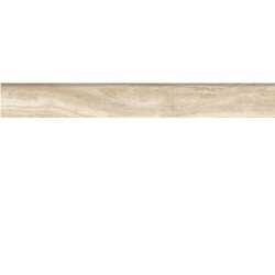 Via Appia Vein Cut Bullnose Marble Look Tile 3" x 24" - Beige