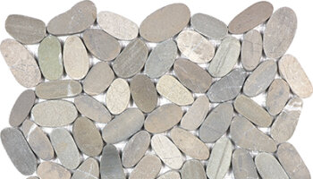 Spa Pebbles Flat Mosaic 12