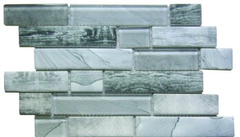 Glass Tile Recycled Interlocking 12