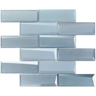 NewBev Brick Tile 12.14" x 12.53" - Slate