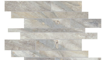 Evolution Random Strip Mosaic Tile - Sand