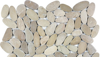 Spa Pebbles Flat Mosaic 12