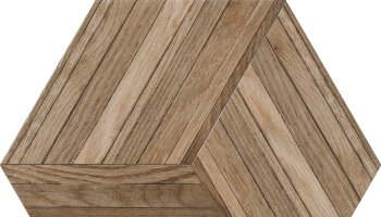 Wooddesign Wood Look Porcelain Tile - Hexagon 16