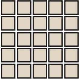 Ardoise Tile Mosaic 2" x 2" - Plomb