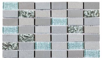 Stone Marble Look Tile Mosaic Brick 7/8