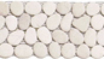 Pebble Rectified Matte Interlocking Border 4