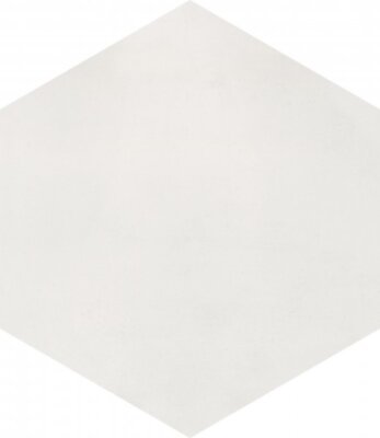 Bati Orient Cement Tile Hexagon 8" x 9" - Off White