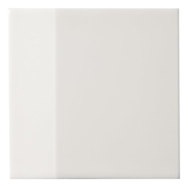 Define Edge Tile 5" x 5" - 3D White