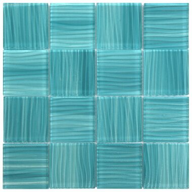 Cruz Tile 11.81" x 11.81" - Aqua