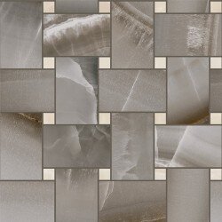 Akoya Weave Marble Look Tile 12" x 12" - Ocean