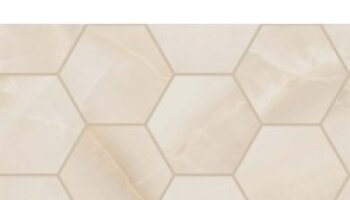 Akoya Hexagon Marble Look Tile 4