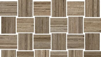 Shibusa Intreccio Mosaico Wood Look Porcelain Tile 12