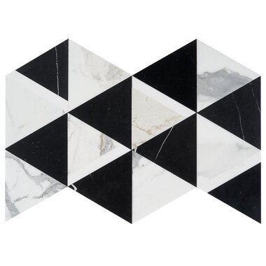 Wunder Decor Marble Look Tile 13.6" x 23.6" - Gris Nero