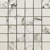 Prestige 2" x 2" Mosaic Tile Matte 12" x 12" - Arabescato