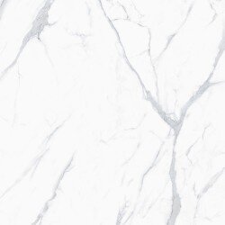 Themar Marble Look Tile 48" x 48" - Statuario Venato Polished