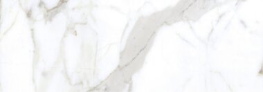 Inspire Marble Look Tile 10" x 30" - Bianco Calacatta