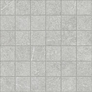 Mjork 2" x 2" Mosaic Tile 12" x 12" - Ash