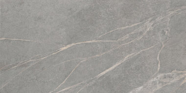 Soapstone (Porcelain Marble Look Tile) Satin 12" x 24" - Grey