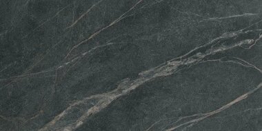 Soapstone (Porcelain Marble Look Tile) Satin 12" x 24" - Black