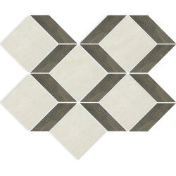 Carrara Select Tizano Mosaic Marble Look Tile Matte 10" x 12" - Carrara Joy