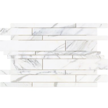 Calacatta Tuscany Marble Look Tile 12" x 18" - Calacatta