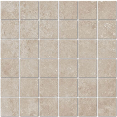 The Rock Mosaic Tile 12" x 12" - Taupe Rock