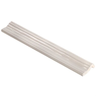 Rumba Chair Rail Tile 2" x 12" - Pearl