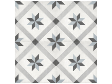 Form Compass Deco Tile 8" x 8" - Tide