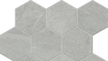 Nuances Hexagon Mosaic Tile 12