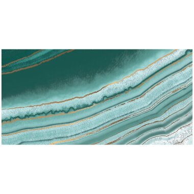 Deco Agate Decor Tile 24" x 48" - Ocean