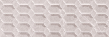 Marble Itaca Tile 12" x 36" - Pietra Taupe 3D