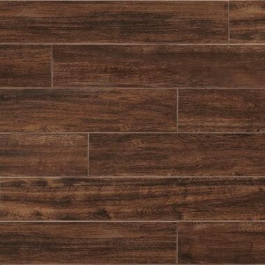 American Estates Wood Look Porcelain Tile 9" x 36" - Spice