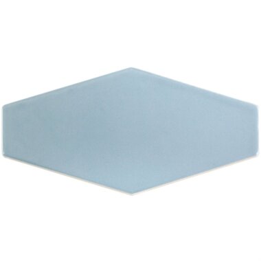 Rumba Diamond Wall Tile 4" x 8" - Ash Blue