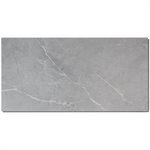 Crosby Chauny Marble Luxury Vinyl Tile 12" x 24" - Medium Gray