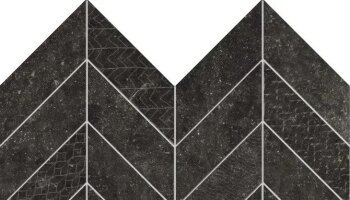 Concert Chevron Mosaic Marble Look Tile 12