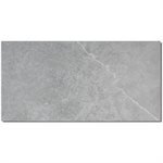 Crosby Juneau Sandstone Luxury Vinyl Tile 12" x 24" - Medium Gray