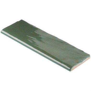 Serena Bullnose Tile 3" x 8" - Green