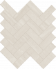 Stoneways Herringbone Mosaic Tile 12" x 14.5" - Sky