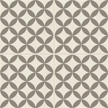 D_segni Tile Stella Deco 8" x 8" - M0UF Chalk and Mud Blend