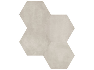 Form Hexagon Tile 7" x 8" - Sand