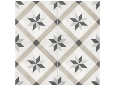 Form Compass Deco Tile 8" x 8" - Sand