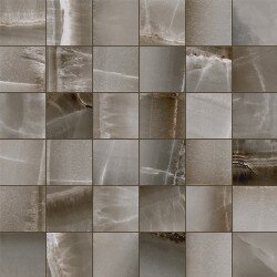 Akoya Mosaic 2"x2" Marble Look Tile 12" x 12" - Ocean