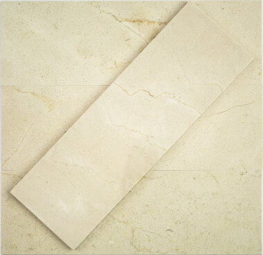 Crema Marfil Tile 4" x 12" - Polished