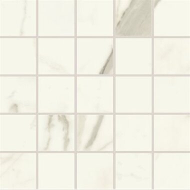 Versilia Mosaic Marble Look Tile 12" x 12" - Statuario