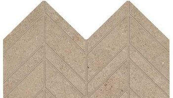 Modern Formation Tile Unpolished / Textured / Light Polished Blend Chevron 12