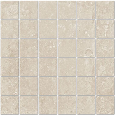 The Rock Mosaic Tile 12" x 12" - Ivory Rock