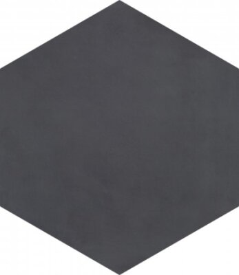 Bati Orient Cement Tile Hexagon 8" x 9" - Antracite