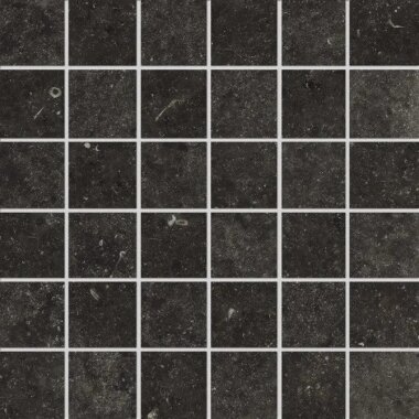 Concert Mosaic Marble Look Tile 12" x 12" - Black