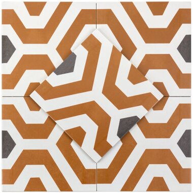 Hermosa Decor Tile 9" x 9" - Soumaya